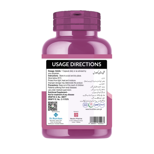 Multi Women - Ultimate Wellness & Vitality Blend with Ashwagandha & Aloe Vera