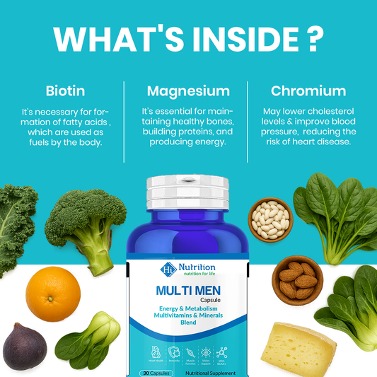 Multi Men - Ultimate Energy & Wellness Support HI NUTRITION