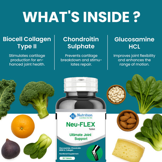 Neu-Flex Ultimate Joint Support Tablets | Relieve Pain & Boost Flexibility! HI NUTRITION