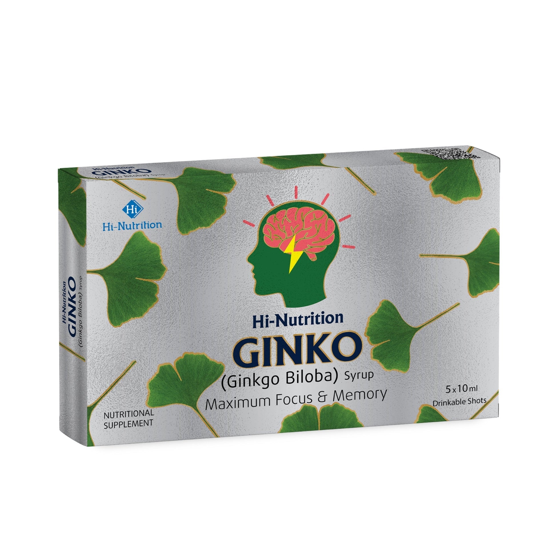 New Ginko Biloba Syrup – Memory & Cognitive Support Formula HI NUTRITION