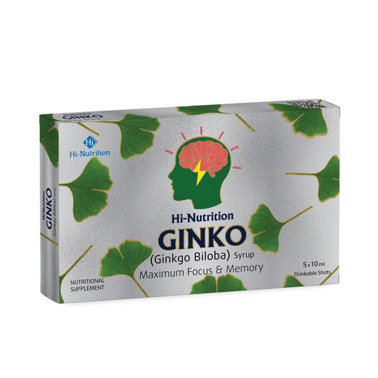 New Ginko Biloba Syrup – Memory & Cognitive Support Formula HI NUTRITION