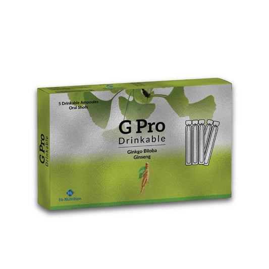 G PRO Drinkable | Enhance Memory & Cognitive Function!