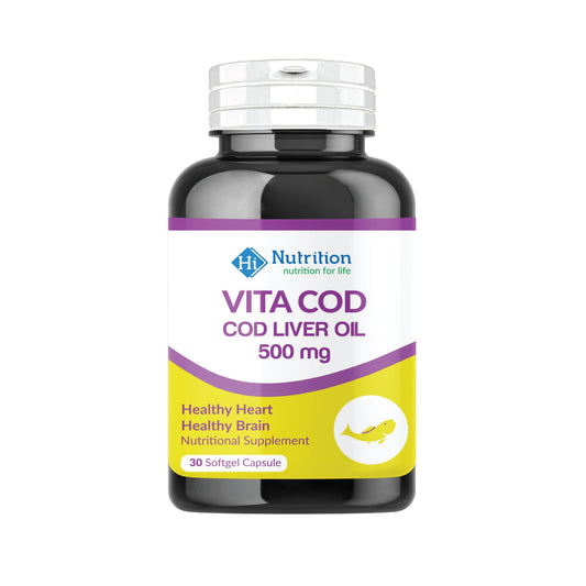 Vita Cod – The Ultimate Cod Liver Oil for a Healthy Heart and Brain