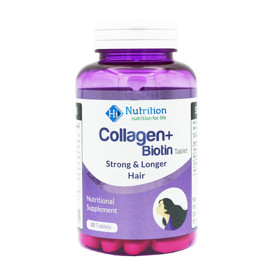 Collagen+ Biotin | Achieve Shiny Hairs & Nails! HI NUTRITION