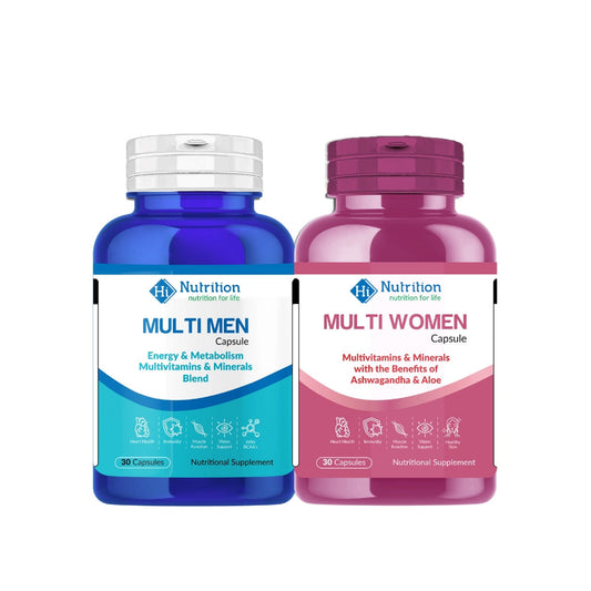 Couple Bundle - Best Multivitamins for Men & Women in Pakistan HI NUTRITION