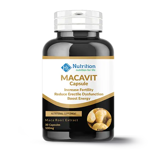 Macavit – Powerful Maca Root Supplement for Energy & Mood Balance
