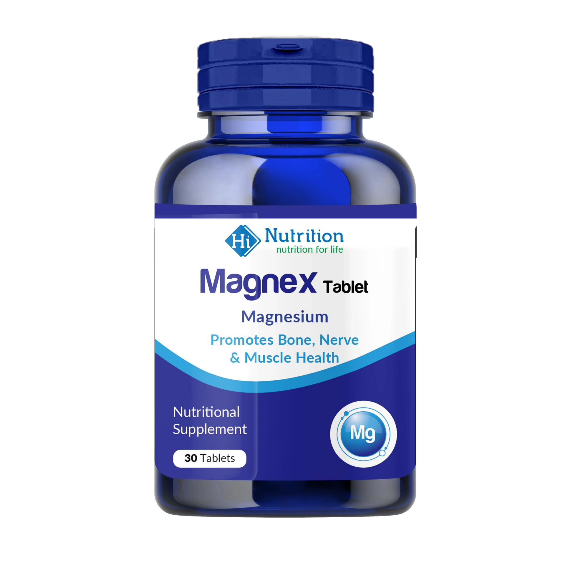 Magnex Tablets - Promotes Bone Strength, Nerve Function & Muscle Recovery HI NUTRITION