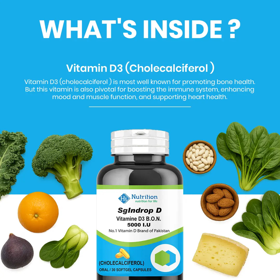 SG Indrop D-5000iu – The Powerful Immunity Booster for Optimal Health HI NUTRITION