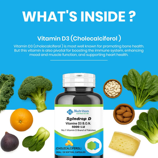 SG Indrop D-5000iu – The Powerful Immunity Booster for Optimal Health HI NUTRITION