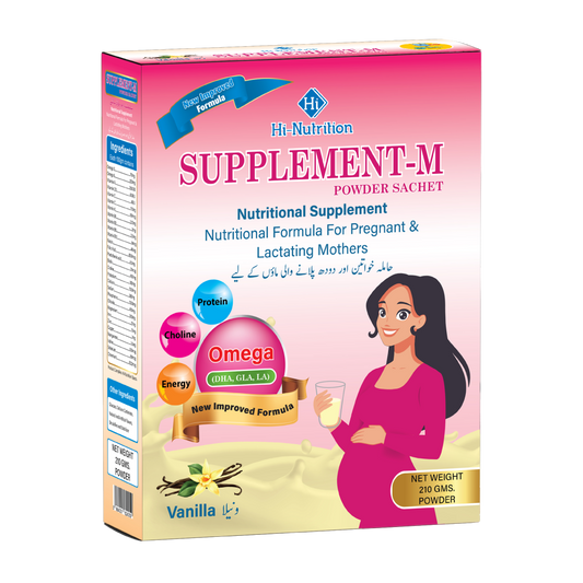Supplement-M – The Essential Nutritional Formula for Pregnant and Lactating Mothers HI NUTRITION