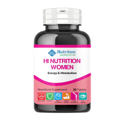HI Nutrition Women – 30 Essential Vitamins & Minerals for Daily Vitality HI NUTRITION