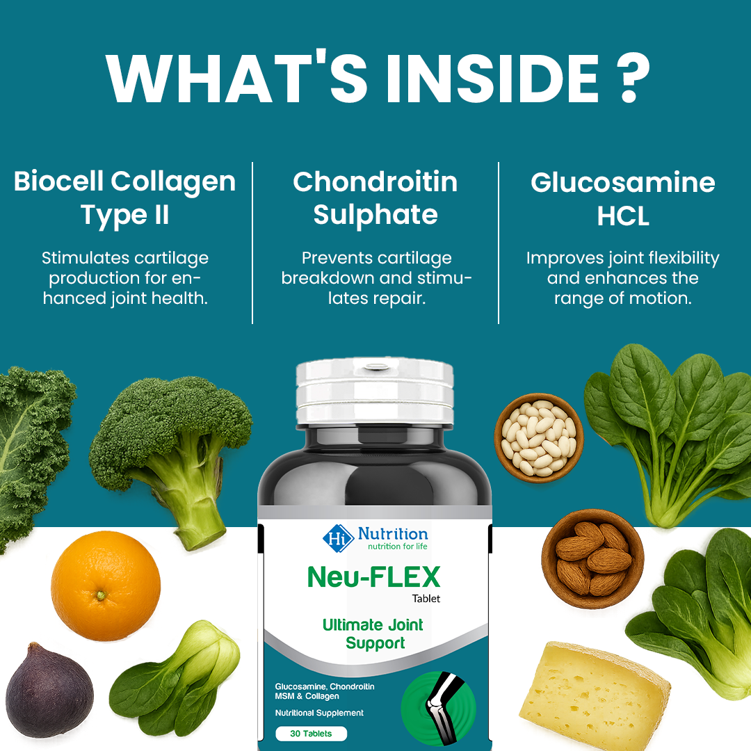 Neu-Flex Ultimate Joint Support Tablets | Relieve Pain & Boost Flexibility! HI NUTRITION