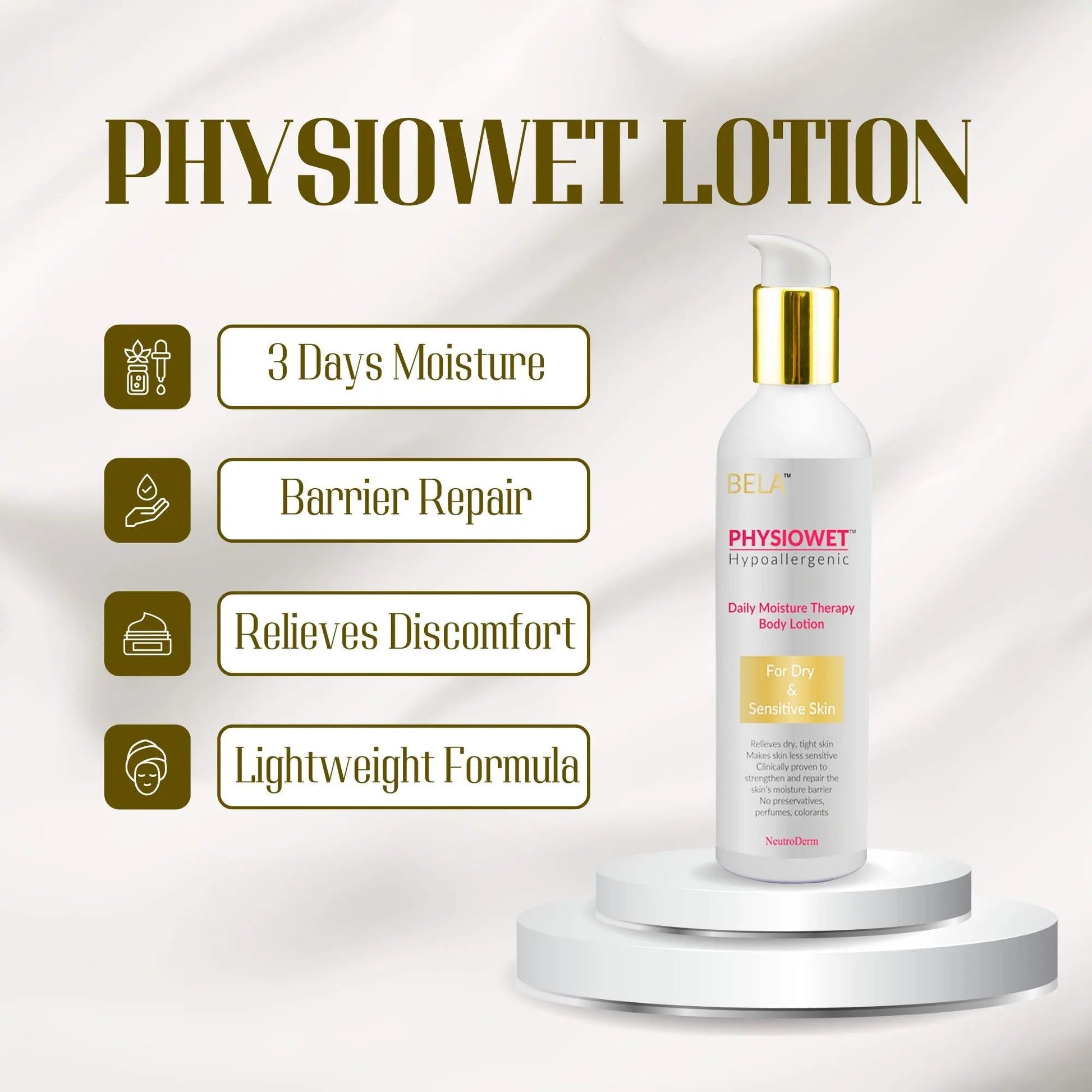 Physiowet Daily Moisture Lotion BELA GLOW